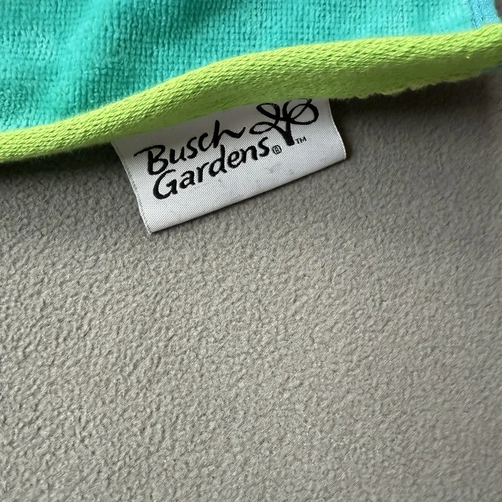 Busch Gardens Williamsburg Beach‎ Towel Blue Green 68